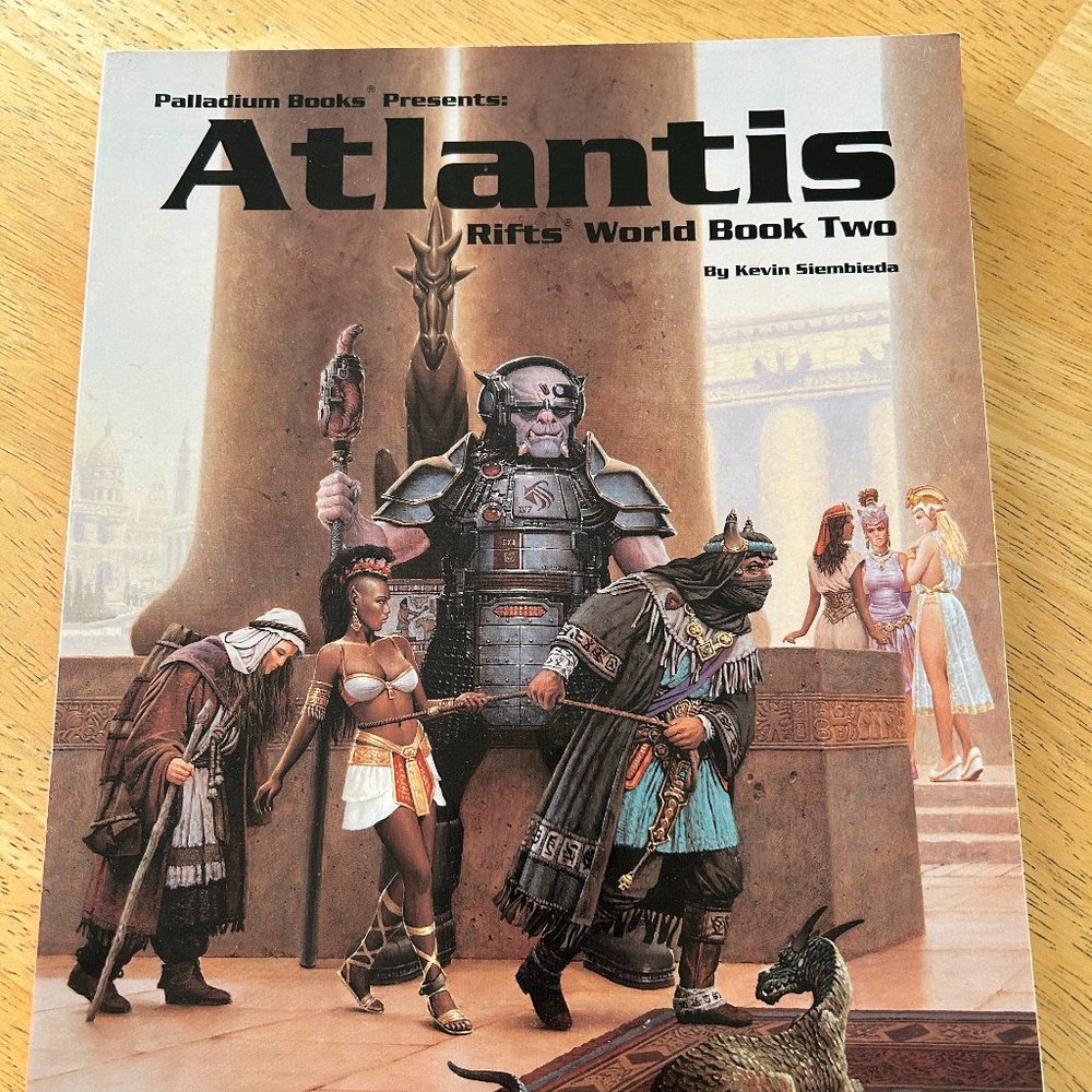 Palladium Rifts World Book # 2 Two - ATLANTIS